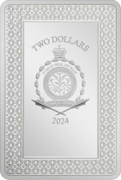 2024 2 Dollars – Charles III (The Tower)