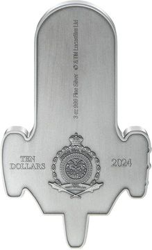 2024 10 Dollars – Charles III (X-34 Landspeeder)