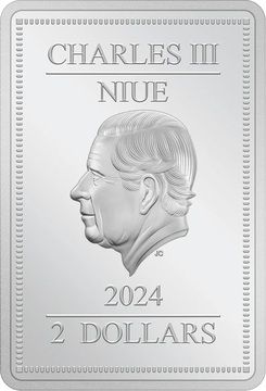 2024 2 Dollars – Charles III (Patronus: Harry Potter)