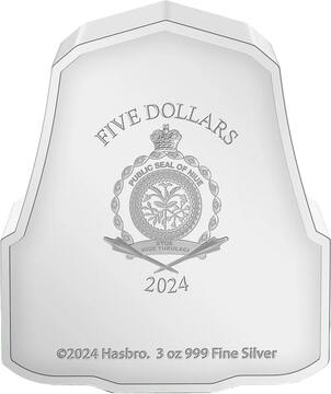 2024 5 Dollars – Charles III (Megatron)