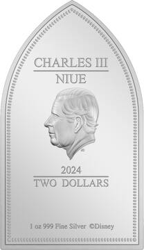 2024 2 Dollars – Charles III (Sleeping Beauty)