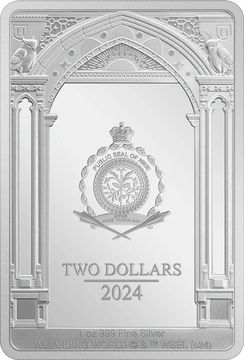 2024 2 Dollars – Charles III (Hungarian Horntail)