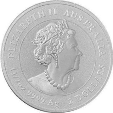 2 Dollars – Elizabeth II (6th Portrait – White-Bellied Sea Eagle)