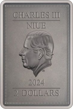 2024 2 Dollars – Charles III (Green Goblin)