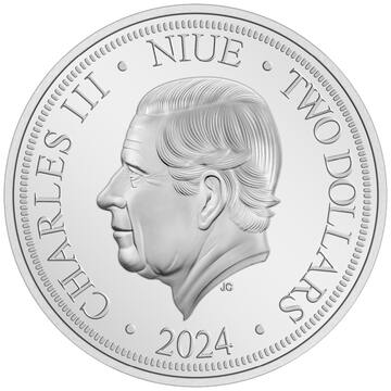 2024 2 Dollars – Charles III (Cinderella)