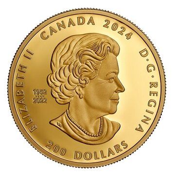 2024 200 Dollars – In the name of Elizabeth II (Transcendence and Tranquility)