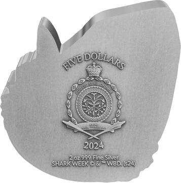 2024 5 Dollars – Charles III (Great White Shark)