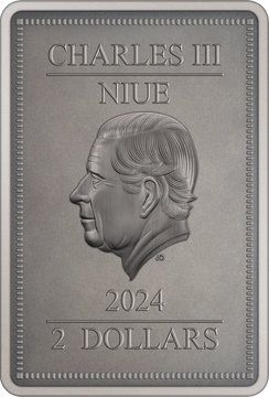 2024 2 Dollars – Charles III (Sandman)