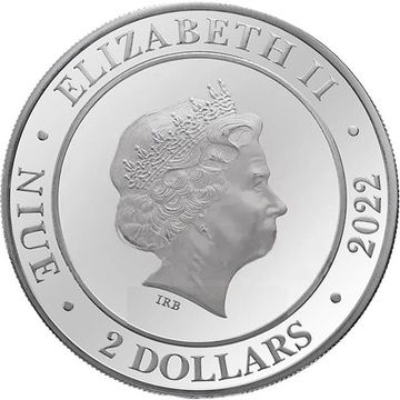 2022 2 Dollars – Elizabeth II (F-14 Tomcat)