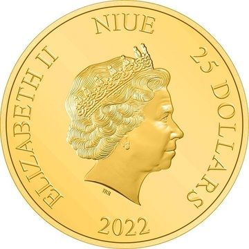 2022 25 Dollars – Elizabeth II (Liberty)