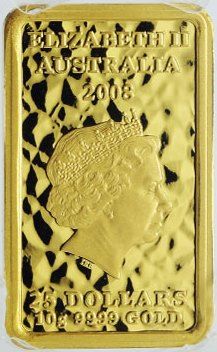 2008-2009 25 Dollars – Elizabeth II (4th Portrait – Wealth)