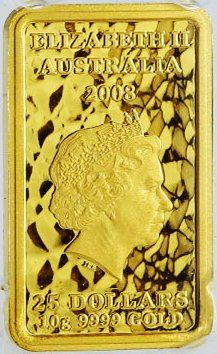 2008-2009 25 Dollars – Elizabeth II (4th Portrait – Success)