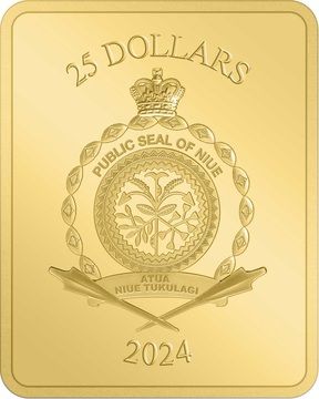 2024 25 Dollars – Charles III (Golden Snitch)