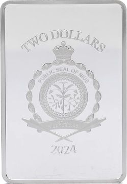 2024 2 Dollars – Charles III (Jack Skellington)