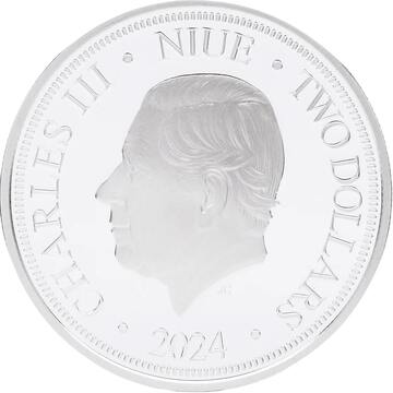 2024 2 Dollars – Charles III (Aurora)