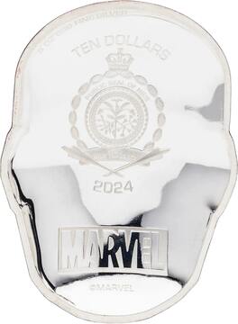 2024 10 Dollars – Charles III (Iron Man Helmet)