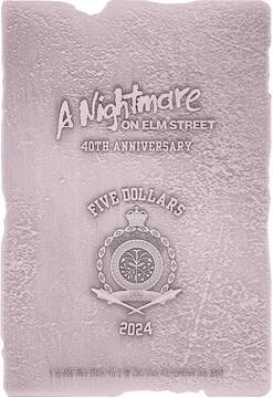 2024 5 Dollars – Charles III (A Nightmare on Elm Street)