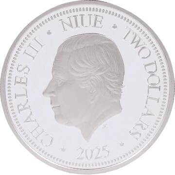 2025 2 Dollars – Charles III (Macaws)