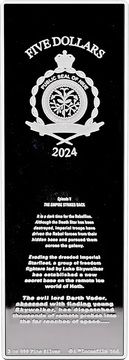 2024 5 Dollars – Charles III (The Empire Strikes Back)