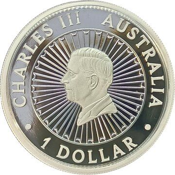 1 Dollar – Charles III (1st Portrait – Great Southern Land)