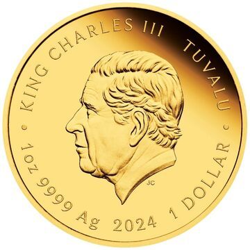 1 Dollar – Charles III (James Bond: Roger Moore)