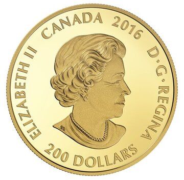 2016 200 Dollars – Elizabeth II (Diwali: Festival of Lights)