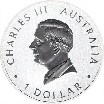 1 Dollar – Charles III (1st Portrait – Four Guardians)