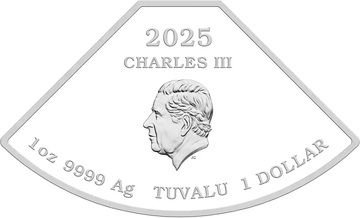 1 Dollar – Charles III (Year of the Snake: Quadrant 1/4)