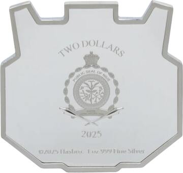 2025 2 Dollars – Charles III (Grimlock)