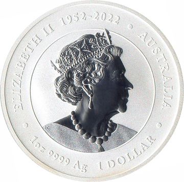 1 Dollar – Elizabeth II (6th Portrait; In the name of – Year of the Golden Dragon)