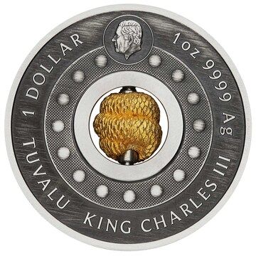 1 Dollar – Charles III (Year of the Snake)