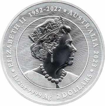 2 Dollars – Elizabeth II (6th Portrait; In the name of – Australian Sea Lion)