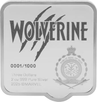 2025 3 Dollars – Charles III (Wolverine ‘Slash’)