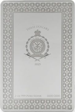 2025 3 Dollars – Charles III (Gemini)