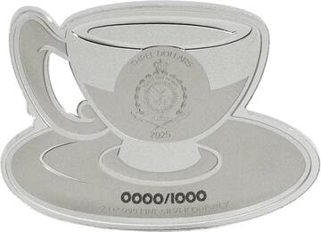 2025 3 Dollars – Charles III (Mad Hatter’s Tea Party)