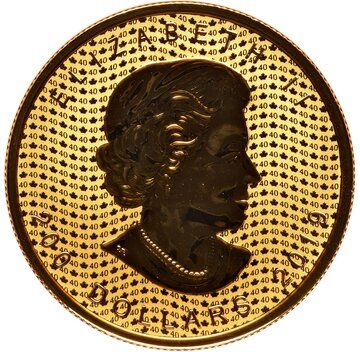 2019 200 Dollars – Elizabeth II (Gold Maple Leaf)