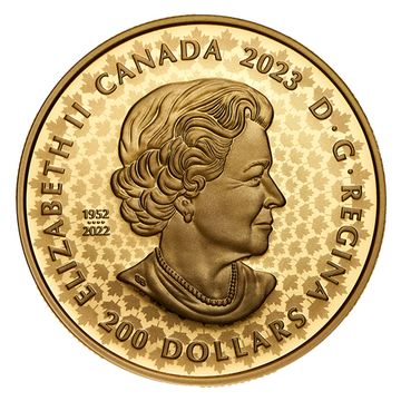 2023 200 Dollars (In the name of Elizabeth II; Grizzly Bear)