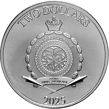 2025 2 Dollars – Charles III (Mickey & Friends)