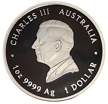 1 Dollar – Charles III (1st Portrait – 80 Years End of WWII)