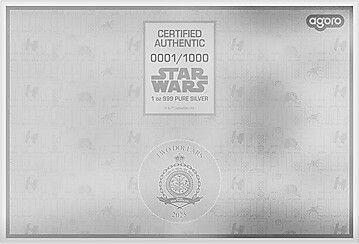 2025 2 Dollars – Charles III (X-Wing T-70 Blueprint)