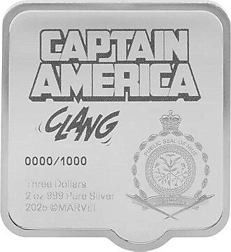 2025 3 Dollars – Charles III (Captain America ‘Clang’)