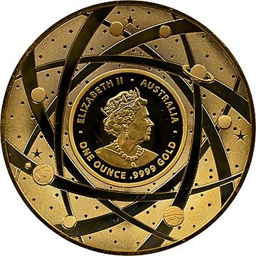 2021 100 Dollars – Elizabeth II (6th Portrait – Milky Way)