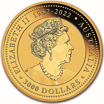 2023 3000 Dollars – Elizabeth II (6th Portrait; In the name of – Australian Kangaroo – Gold Bullion)