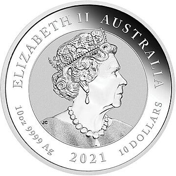 10 Dollars – Elizabeth II (6th Portrait – Double Dragon – Silver)