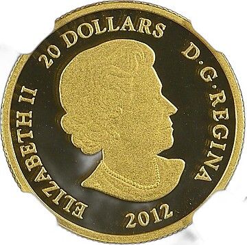2012 20 Dollars – Elizabeth II (Year of the Dragon)