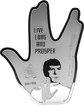 2025 2 Dollars – Charles III (The Vulcan Salute)