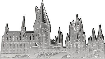 2025 5 Dollars – Charles III (Hogwarts Castle)