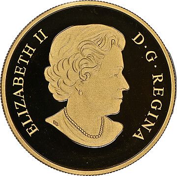 2015 250 Dollars – Elizabeth II (Water Lily)
