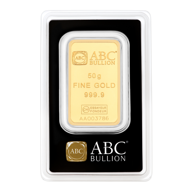 50g ABC Gold Minted Tablet