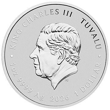 1 Dollar – Charles III (The Upside Down)
